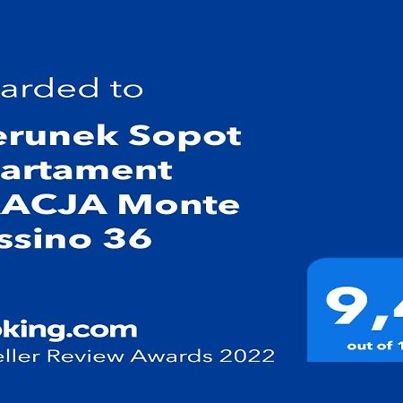 Kierunek Sopot Apartament Gracja Monte Cassino 36 المظهر الخارجي الصورة