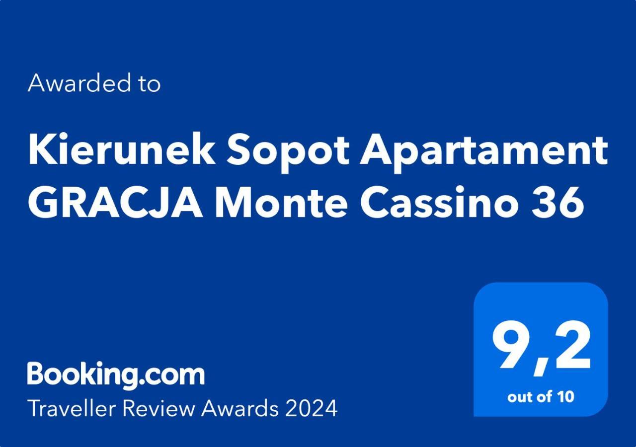 Kierunek Sopot Apartament Gracja Monte Cassino 36 المظهر الخارجي الصورة
